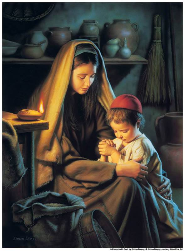 Jesus-Praying-Mother-mormon