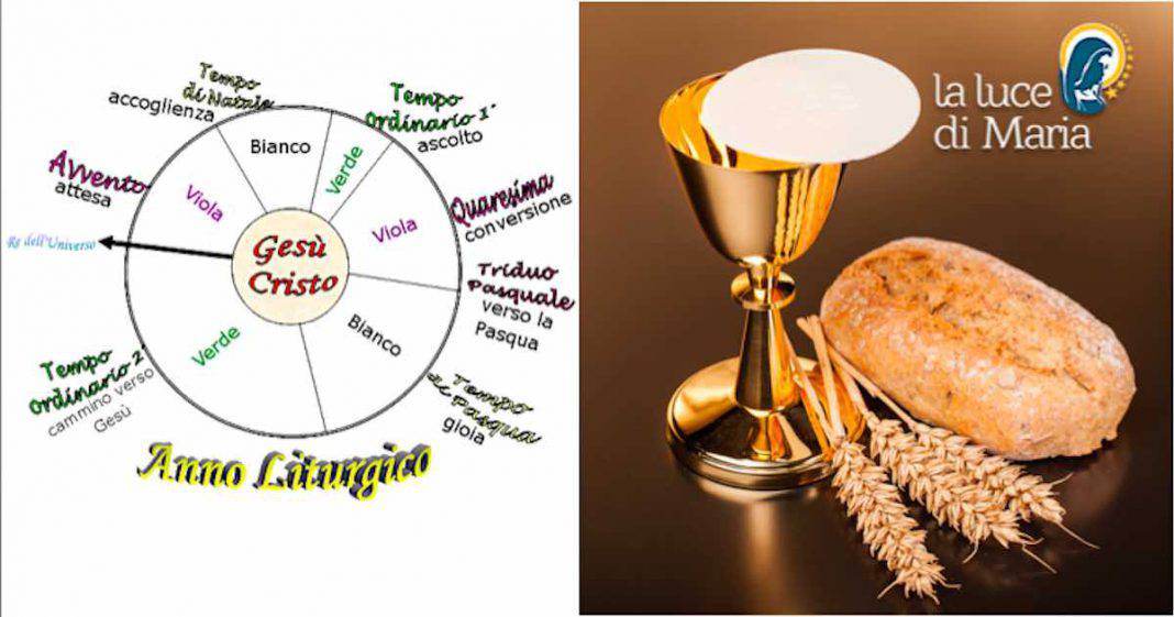 L'anno liturgico scandisce il tempo della nostra preghiera