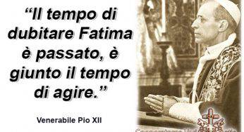 Papa Pio XII, il dogma dell’Assunzione di Maria e Fatima