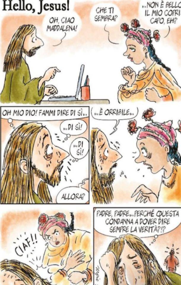 Le vignette blasfeme di staino su avvenire