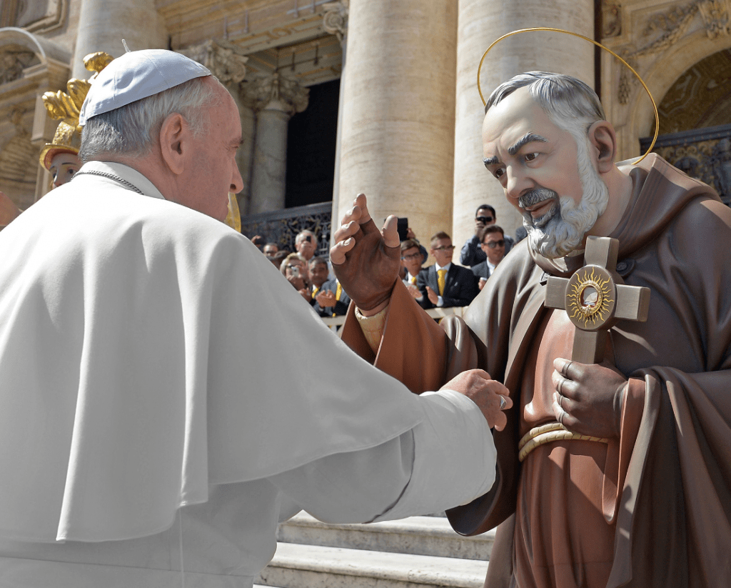 Papa Francesco renderà omaggio a padre Pio nel 50° anniversario della morte