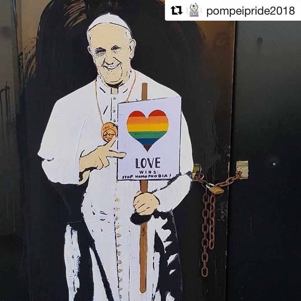 Il Gay Pride sfida nuovamente Pompei
