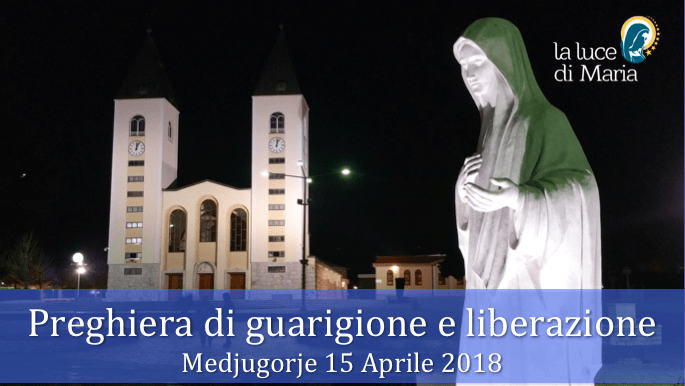 preghiera di guarigione e liberazione