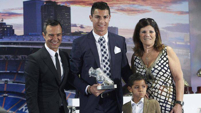 Cristiano Ronaldo Mendez e la mamma