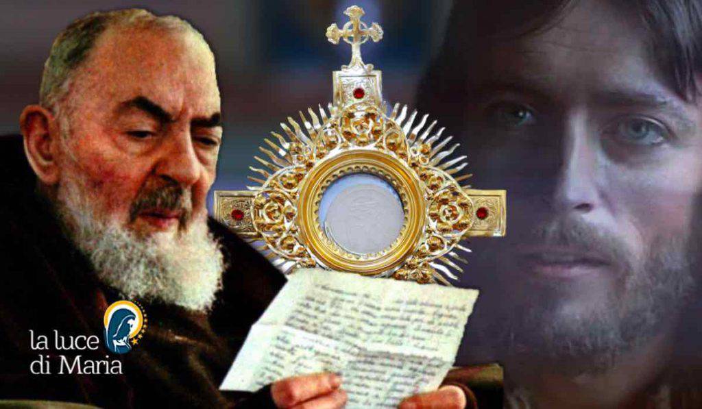 Padre pio Gesù Eucarestia