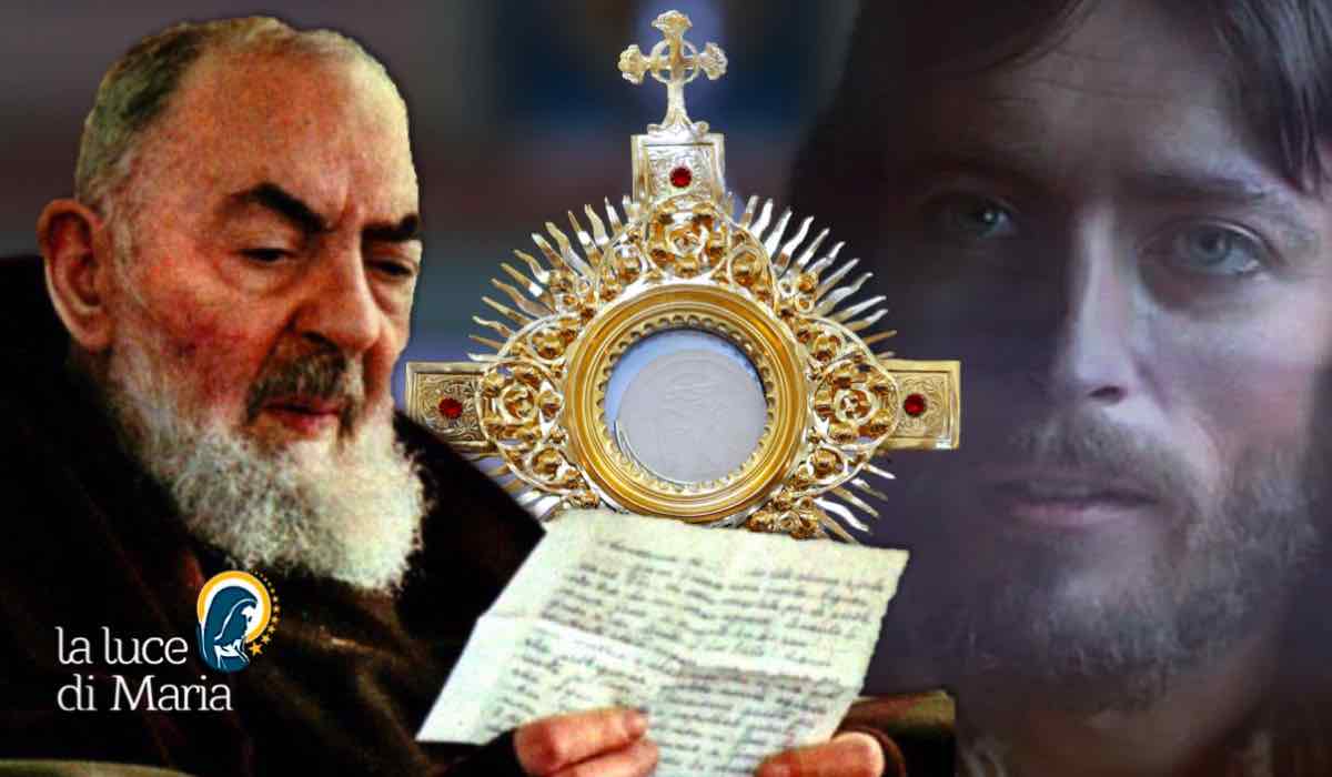 Padre pio Gesù Eucarestia Santissimo Sacramento