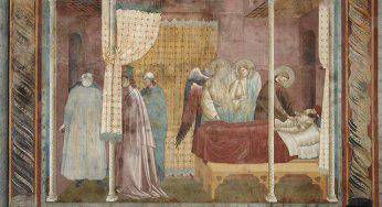 Miracolosamente guarito dal tocco di San Francesco