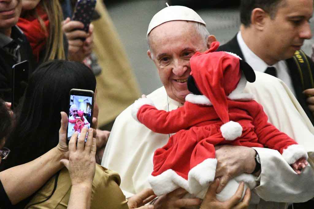 papa Francesco -82 anni