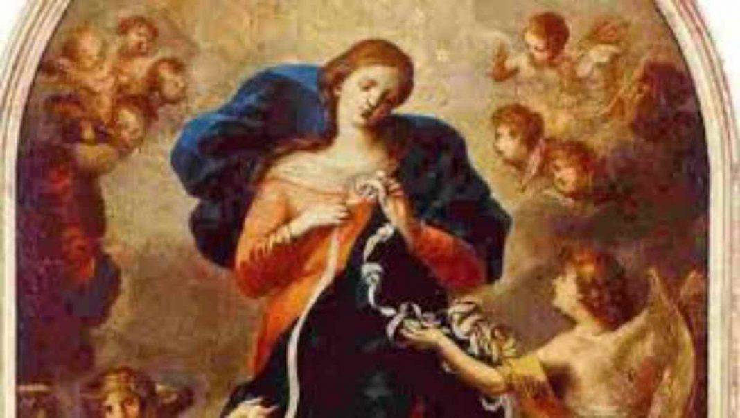Maria che scioglie i nodi il dipinto e il primo miracolo