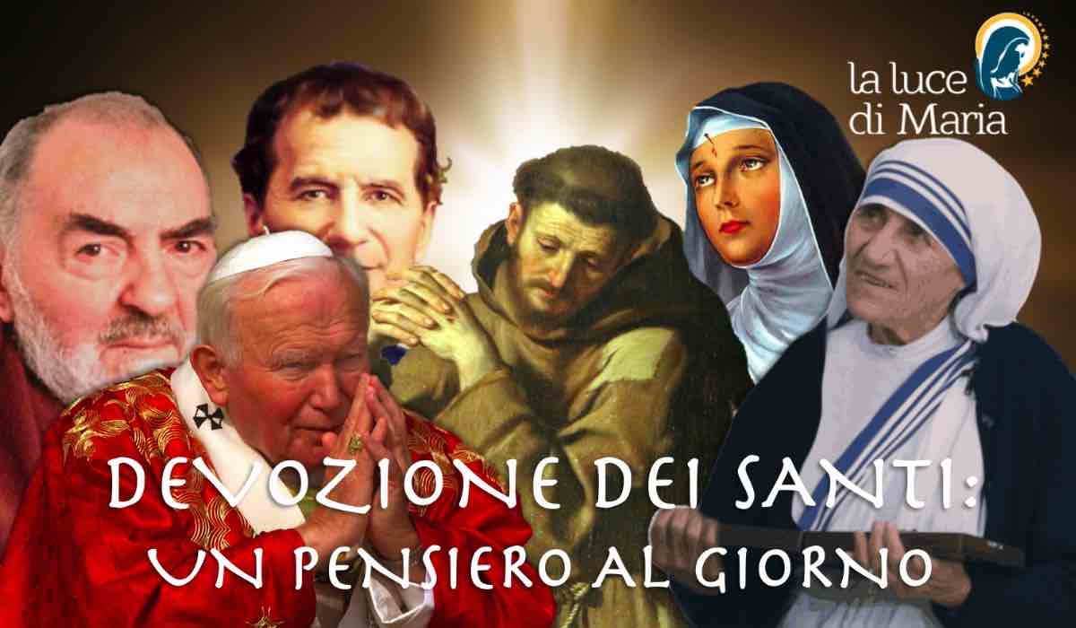 devozione dei santi, cosa ci dicono oggi