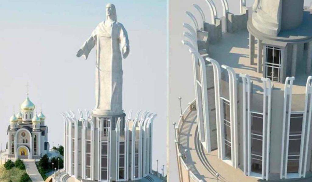 Statua Cristo Russia