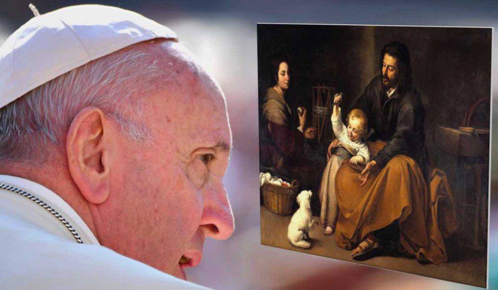 papa francesco gesù bambino vita