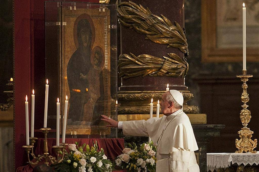 papa francesco santa maria maggiore
