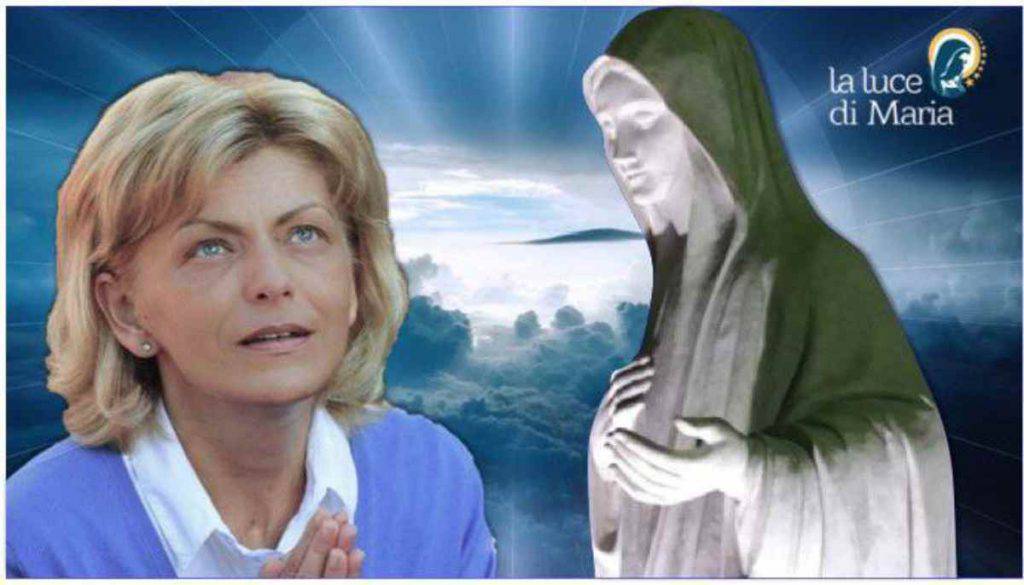 Medjugorje - Mirijana durante l'apparizione alla Croce Blu