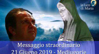Ultimo Messaggio straordinario Medjugorje del 21 Giugno 2019 ad Ivan