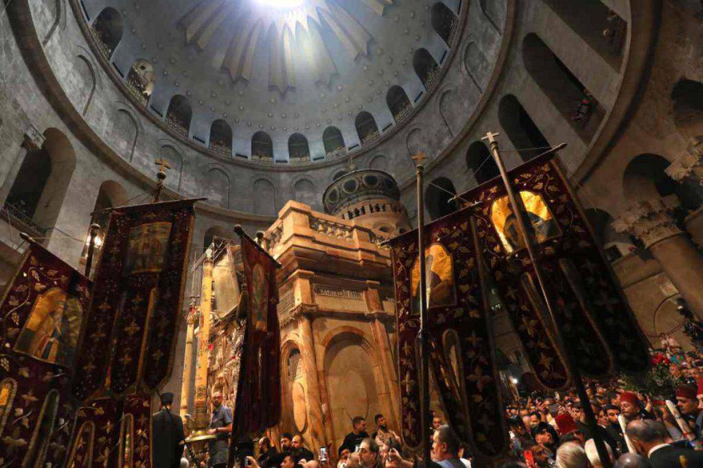 Celebrata la Dedicazione della Basilica del Santo Sepolcro
