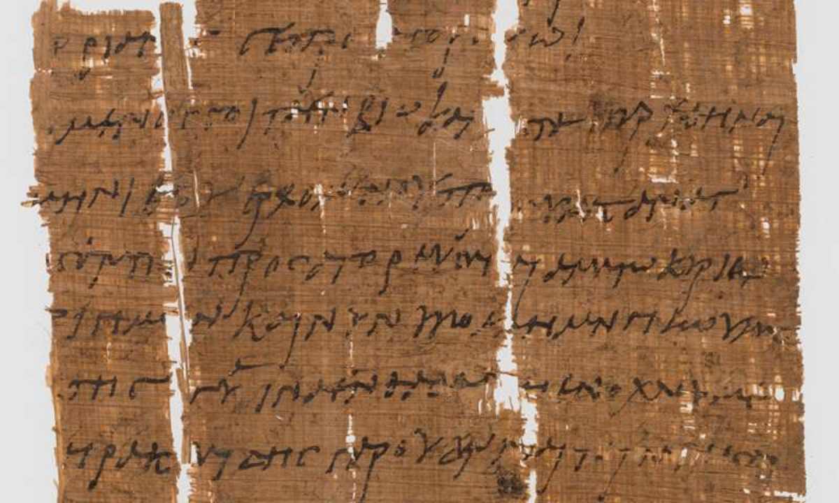 La più antica lettera cristiana