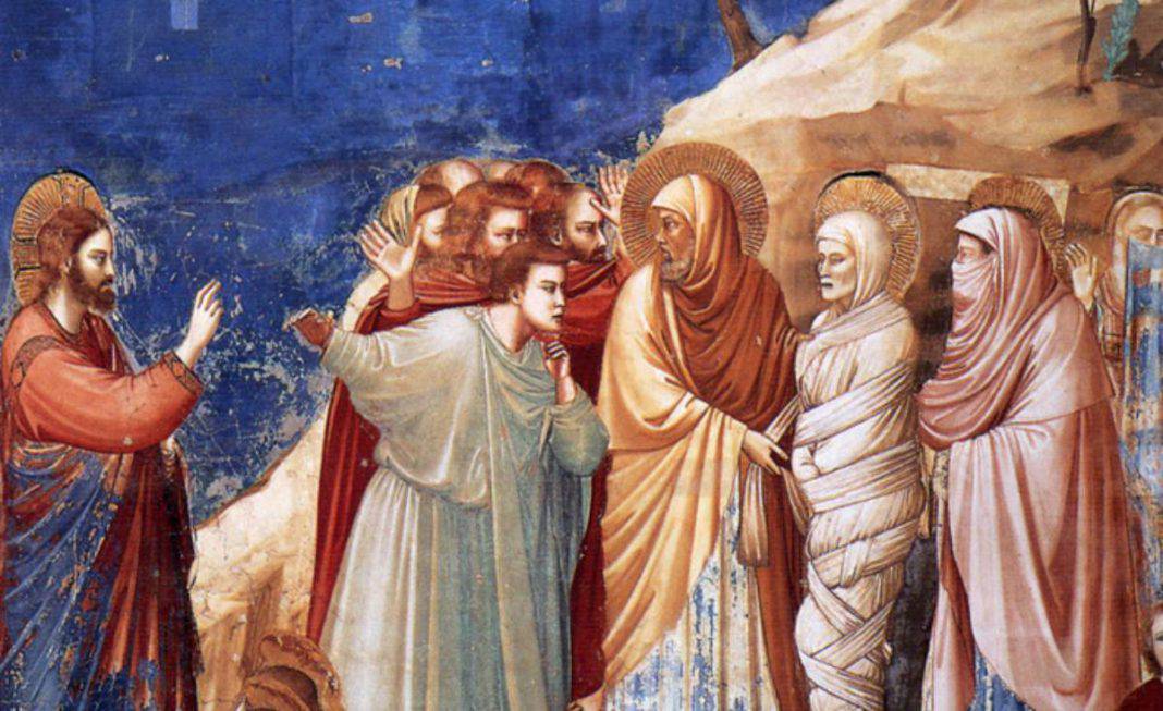 San Lazzaro di Betania, Gesù lo resuscitò dalla morte