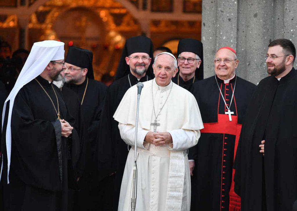 Vaticano papa Francesco chiesa ucraina