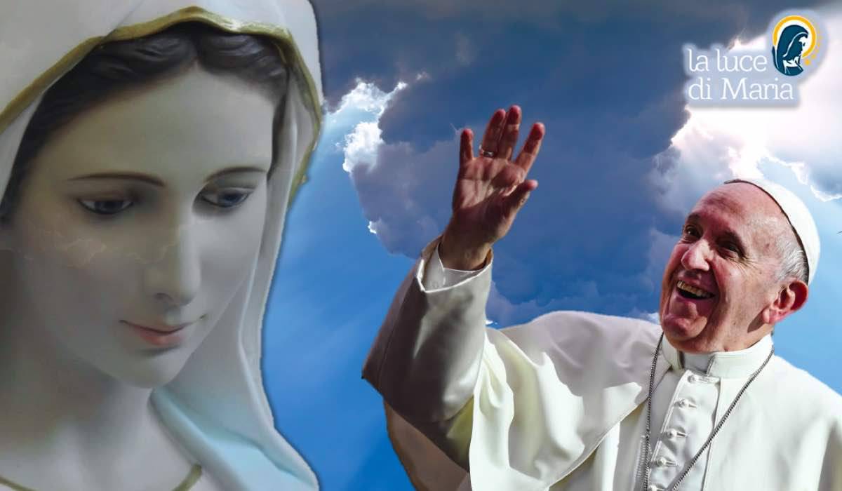 Papa Francesco Madonna Ave Maria