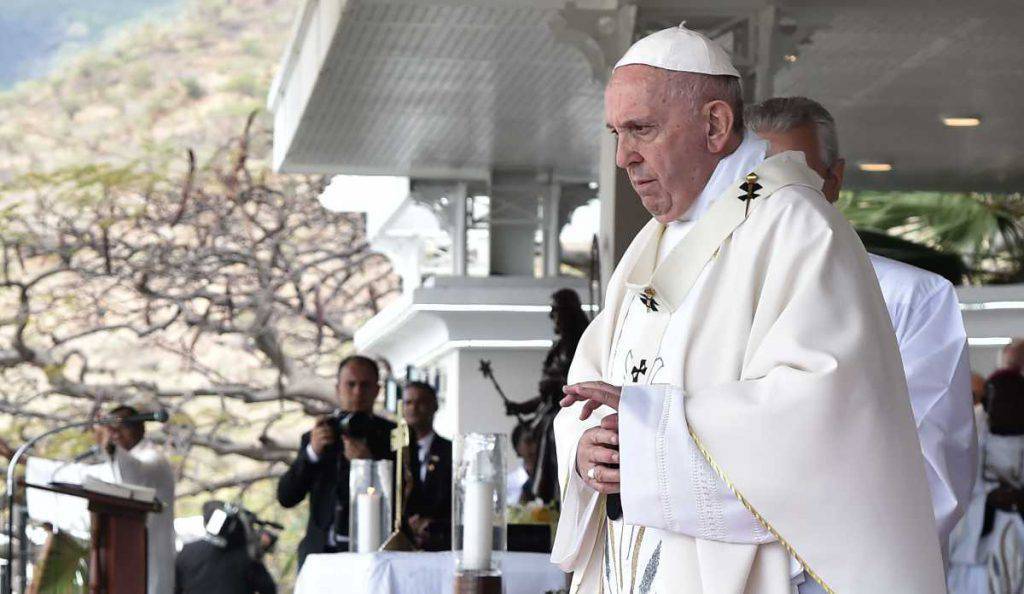 papa francesco mauritius