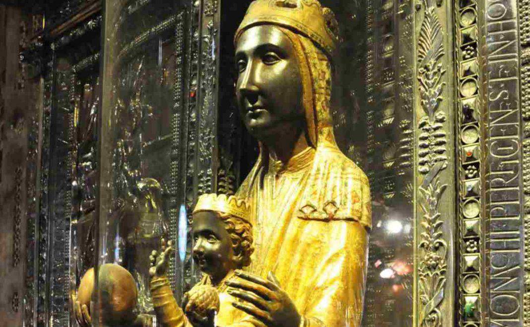 Madonna nera di Montserrat, il suo culto si diffuse nel Medioevo