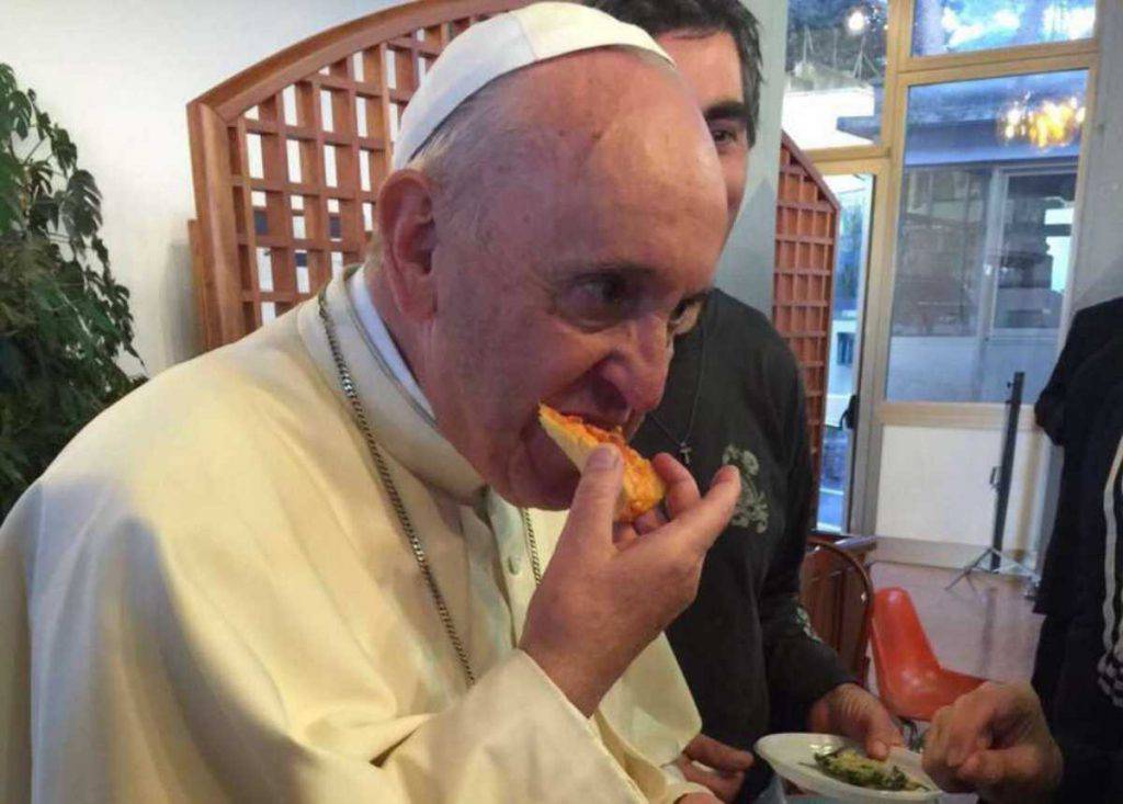 Papa Francesco, il cibo come catechesi