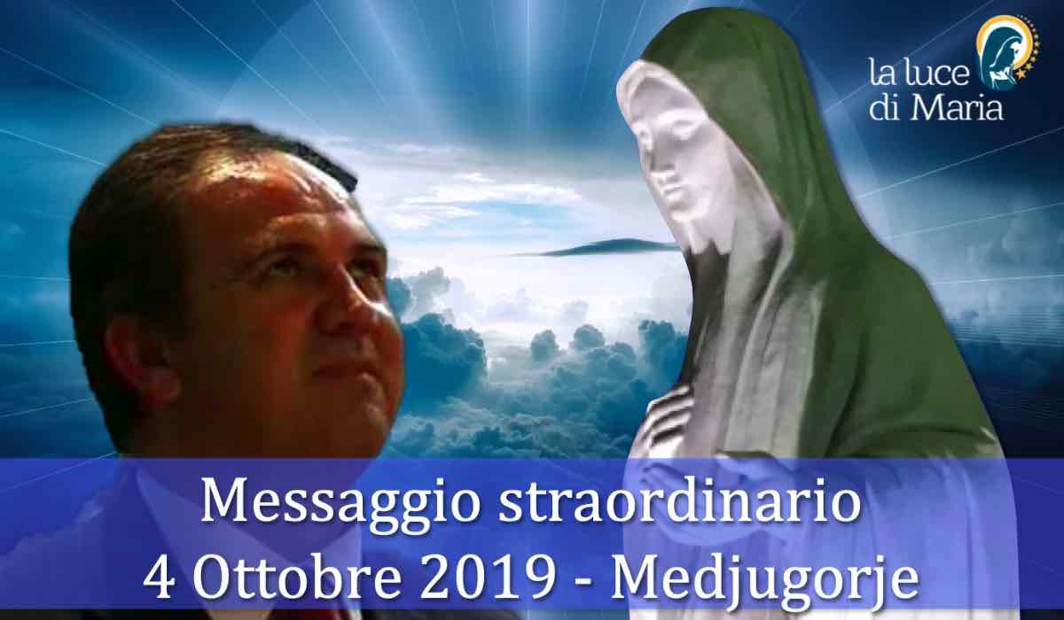 Medjugorje Messaggio Straordinario 4 Ottobre