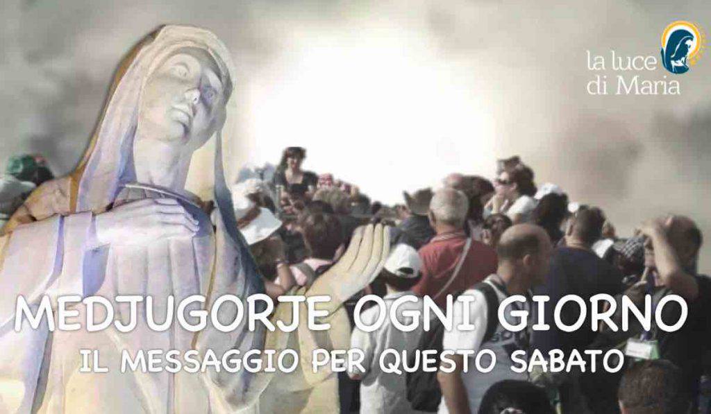 Medjugorje messaggio sabato