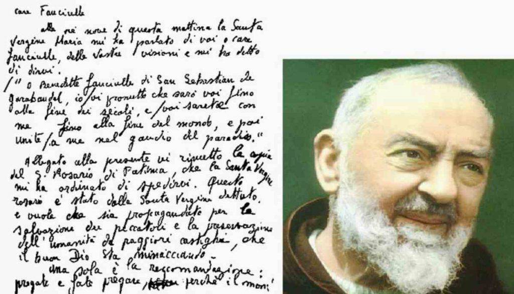 Lettera Padre Pio