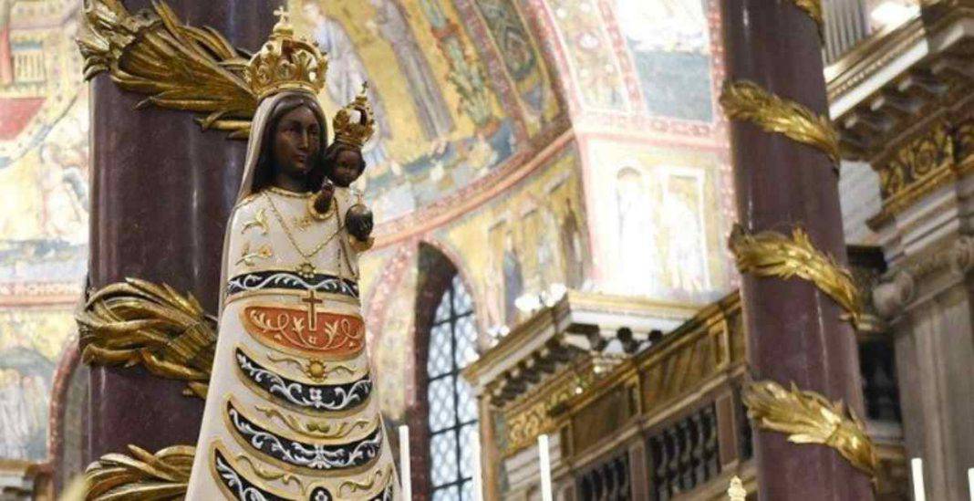 Madonna di Loreto: la nuova statua dopo l'incendio