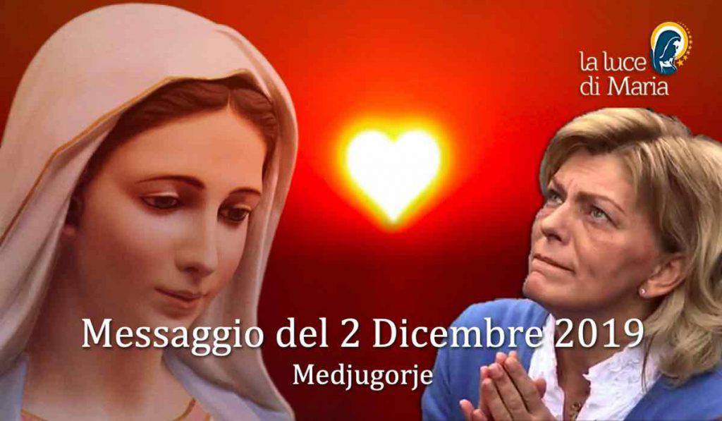 Medjugorje Messaggio 2 Dicembre