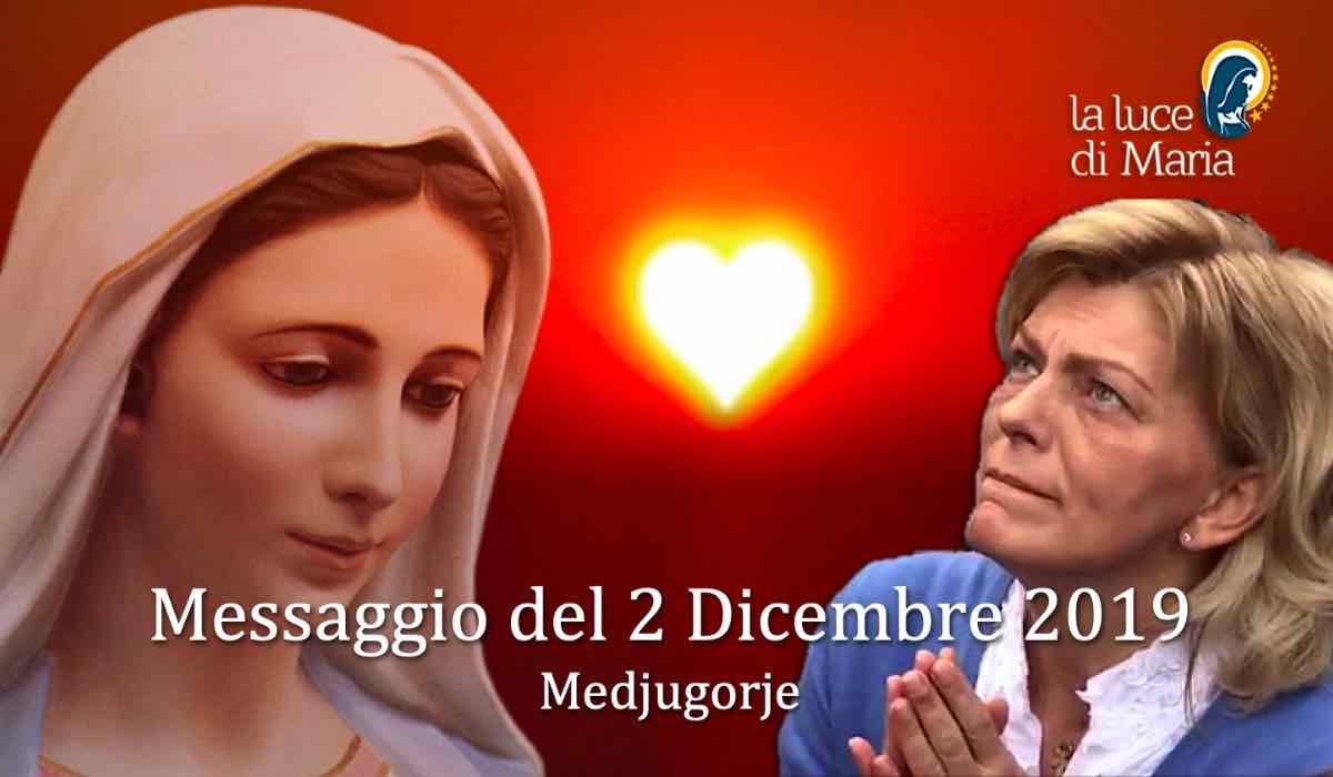 Medjugorje Messaggio 2 Dicembre