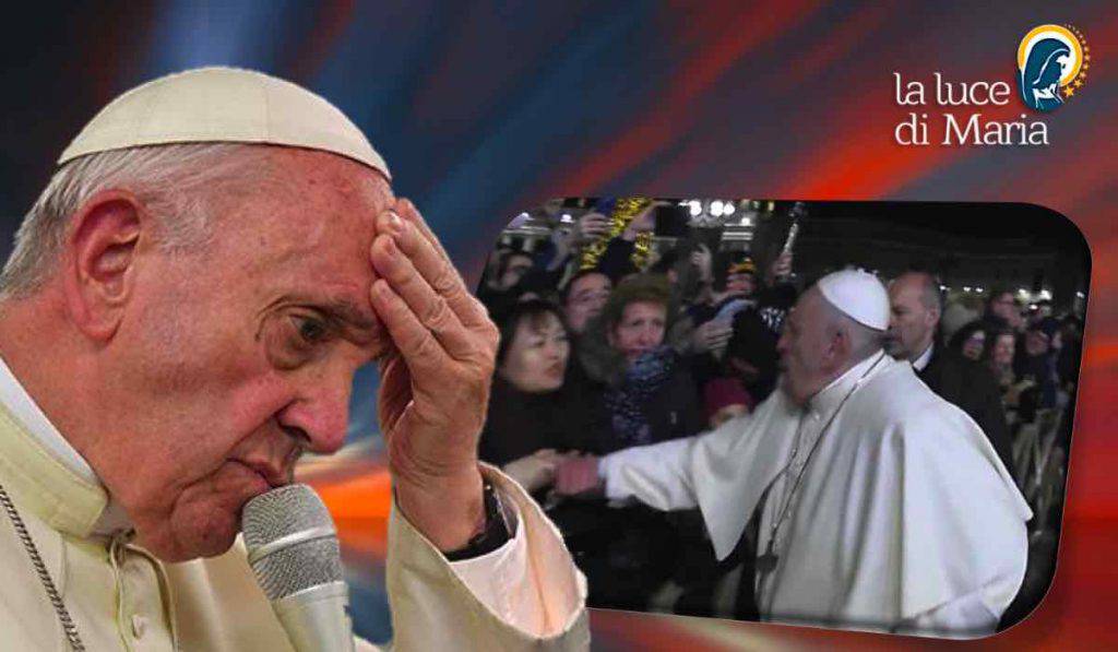 Papa Francesco reazione