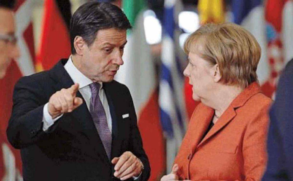 Conte Merkel Coronavirus ricciardi