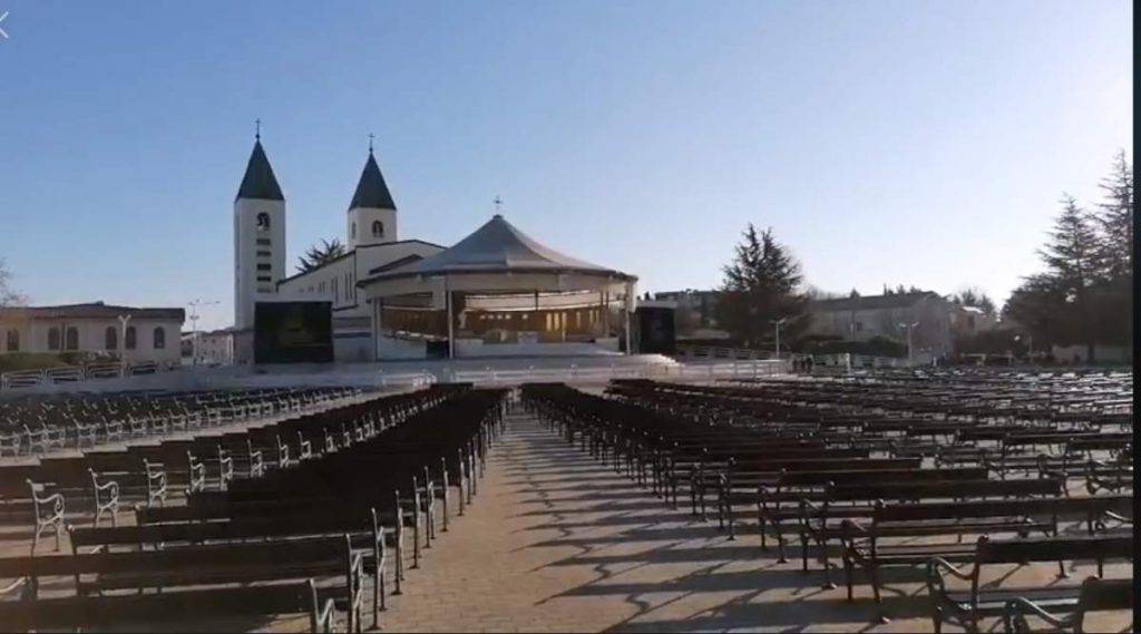 Medjugorje, altare esterno 