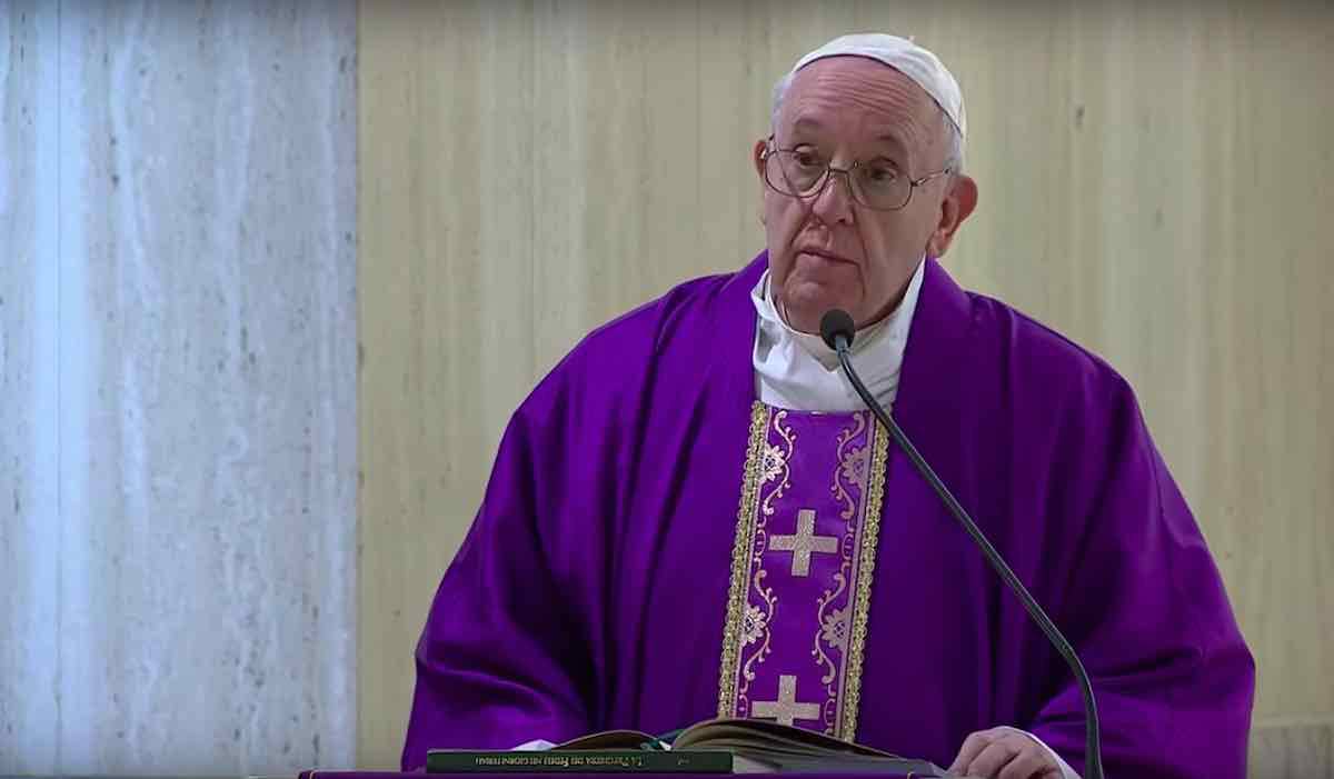 Papa Francesco Messa Santa Marta 26 Marzo 2020