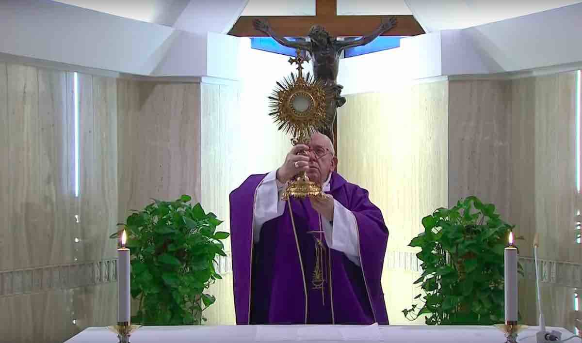Papa Messa e Adorazione 31 Marzo 2020
