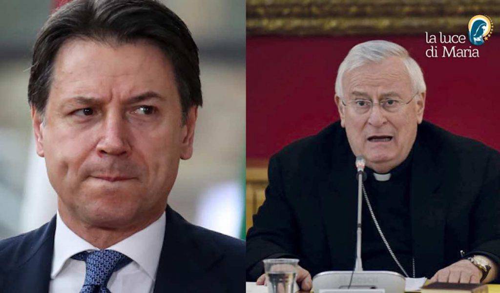 Conte - Bassetti, la Cei non accetta il no alle Messe