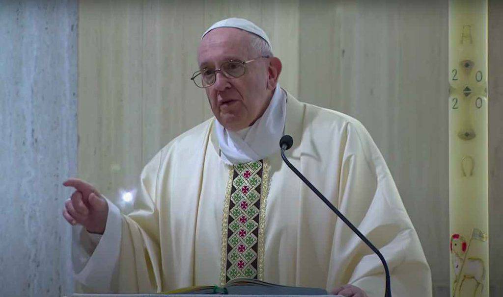 Papa Francesco Messa 23 Aprile 2020 Santa Marta