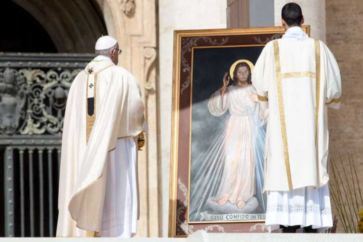 papa francesco divina misericordia