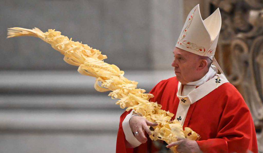 papa francesco domenica palme pasqua