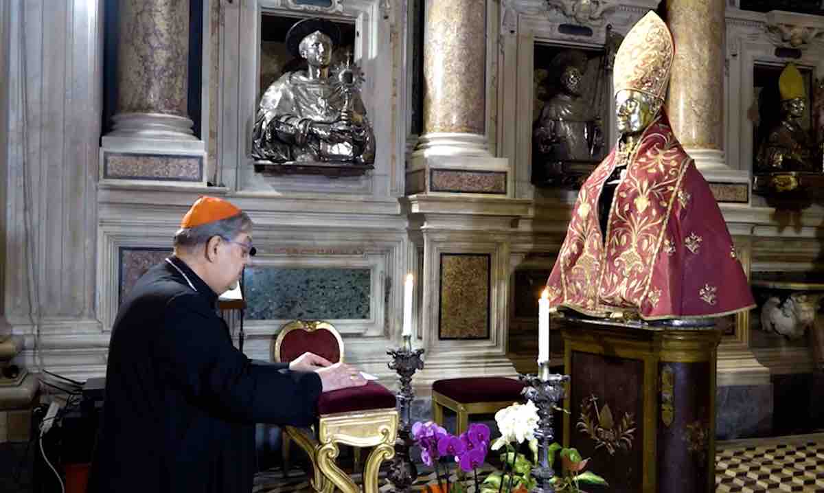 Cardinale Sepe San Gennaro