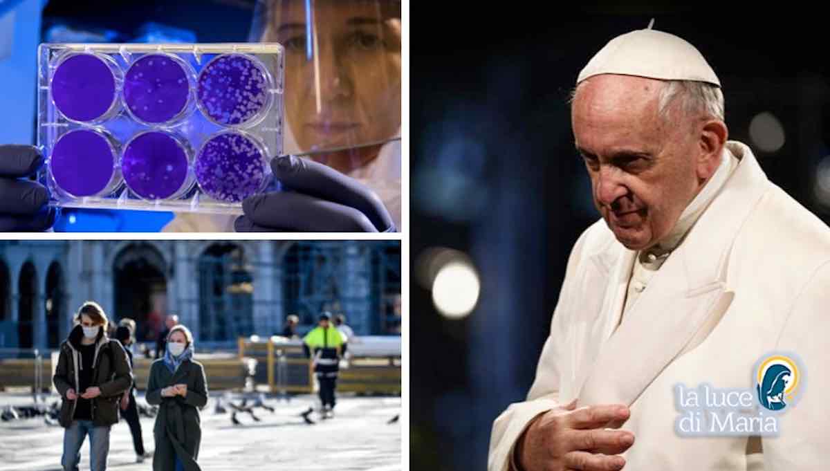 Papa Francesco lotta pandemia Coronavirus