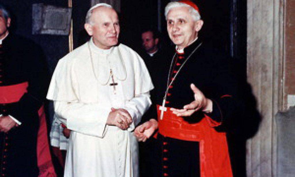 San Giovanni Paolo II e Benedetto XVI