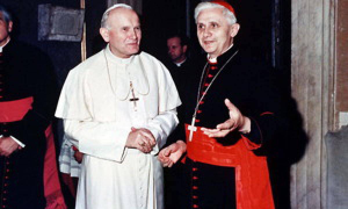 San Giovanni Paolo II e Benedetto XVI