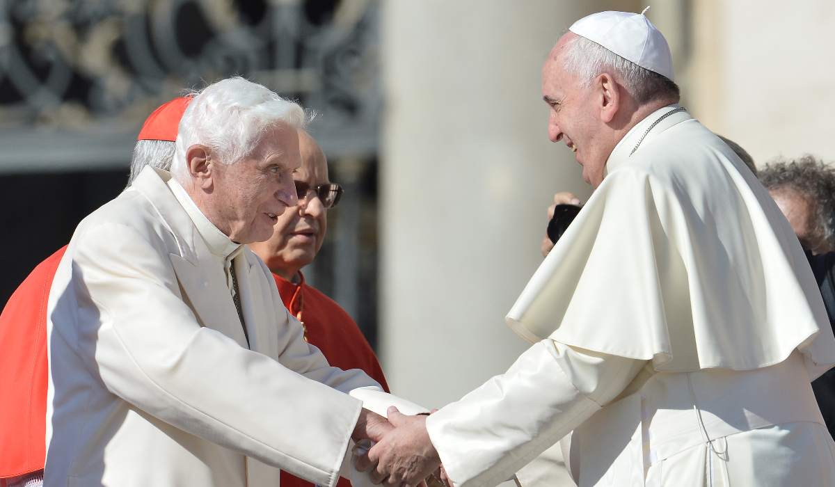 Francesco e Benedetto XVI