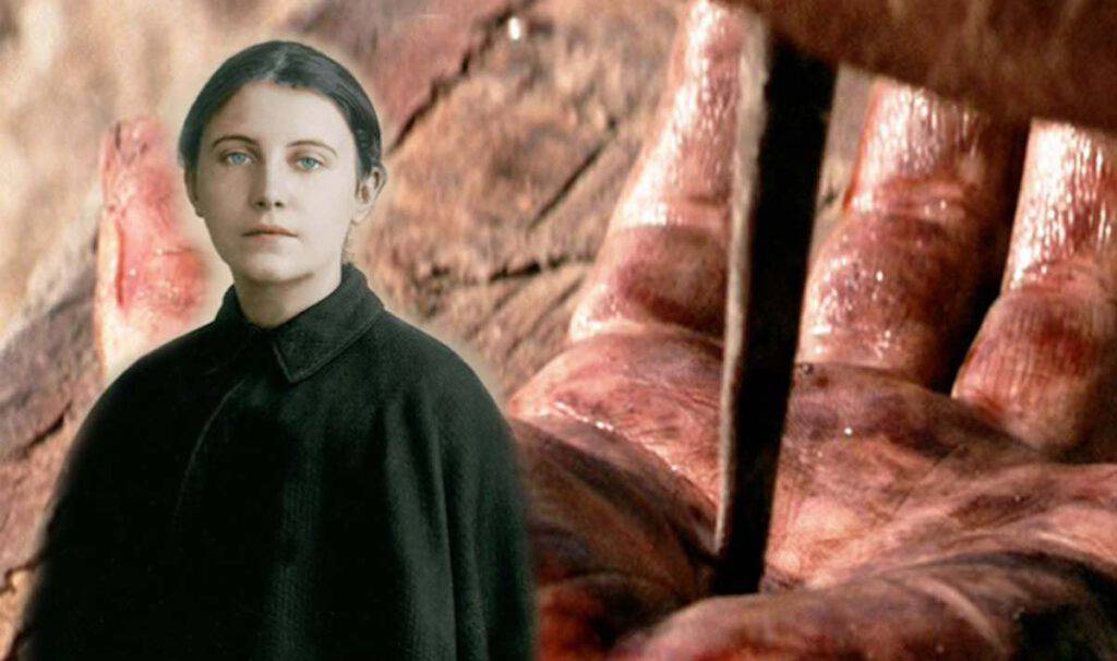 Santa Gemma Galgani e il dono delle stigmate l'8 giugno 1899