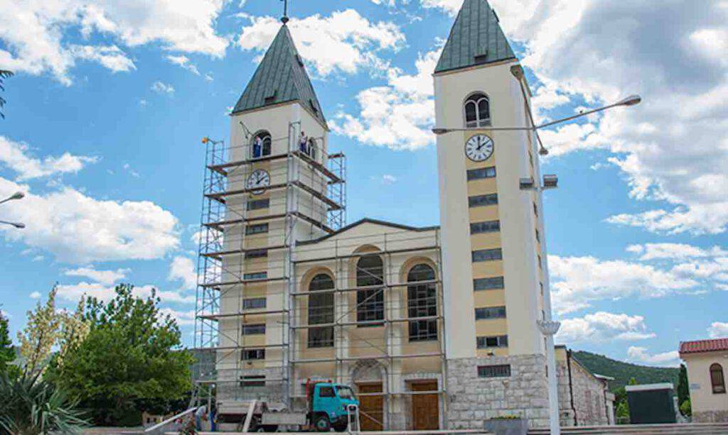 Medjugorje lavori San Giacomo