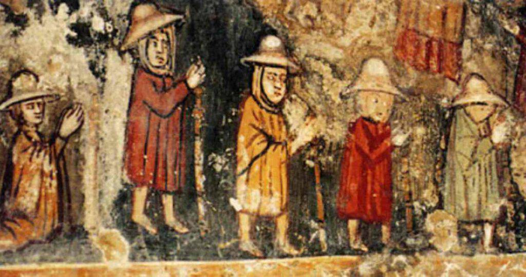Pellegrini Medioevo santi
